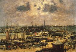 Eugene Buland The Port of Bordeaux Germany oil painting art